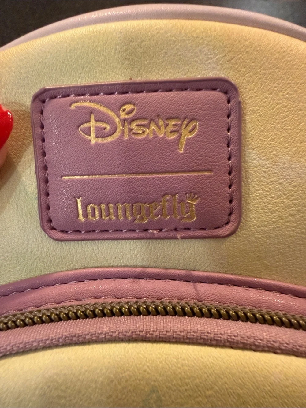 Loungefly Disney Princess Tiana Mini Backpack - Yellow & Purple